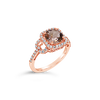 Morganite & Diamond Ring