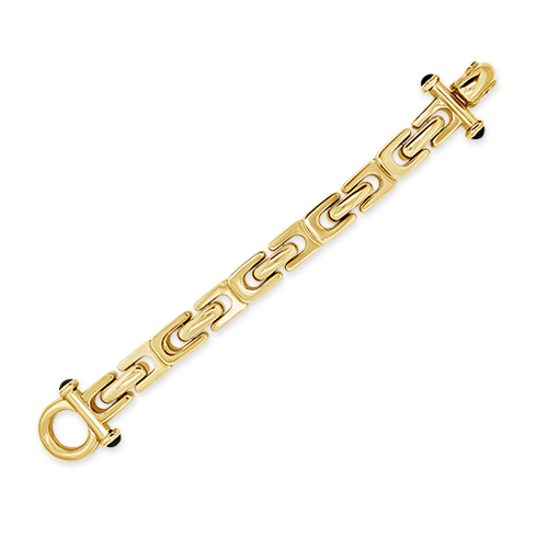 Gold Link Estate Bracelet