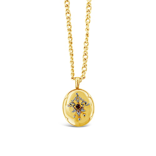 Ruby & Diamond Estate Locket
