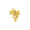 Gold Octopus Ring with Ruby Eyes