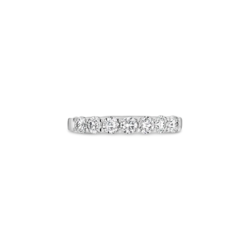 Seven Diamond Wedding Band