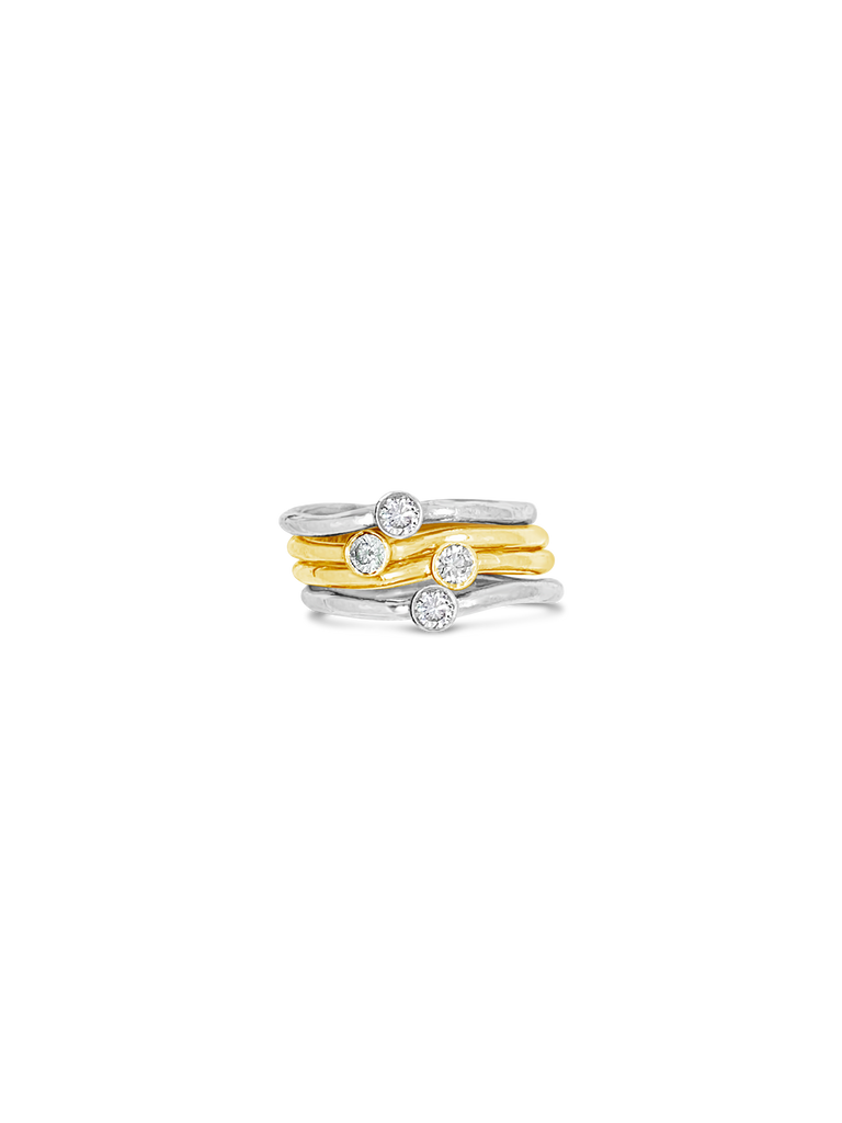 Diamond Stack Rings