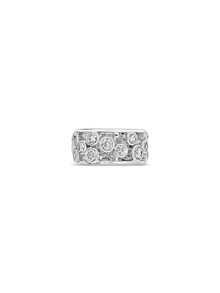 Diamond Bubble Estate Ring