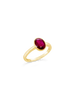 Oval Ruby Ring