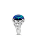 Black Opal & Diamond Ring