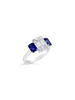 Sapphire & Diamond Ring
