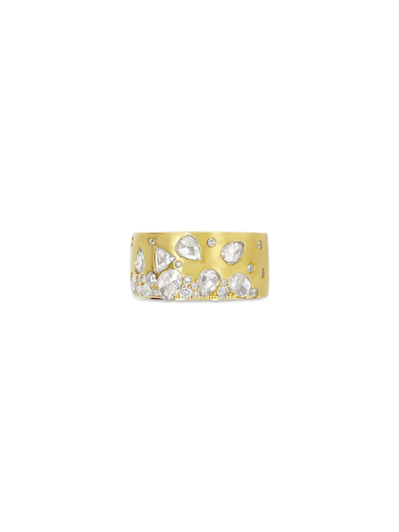 Multi-shape Diamond Band Ring