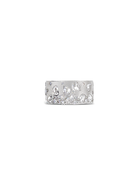 Multi-shape Diamond Band Ring