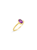 Oval Purple Sapphire RIng
