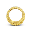 Four Row Round Diamond Cigar Band