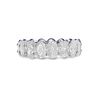 Sapphire & Diamond Eternity Band