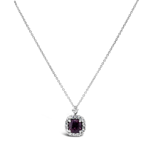 Ruby & Diamond Pendant