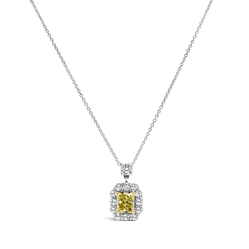 Yellow Diamond Pendant