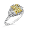 Fancy Yellow Diamond Engagement Ring