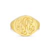 Yellow Gold Signet RIng
