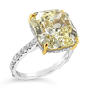 Fancy Yellow Diamond Engagement Ring