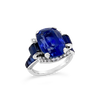 Art Deco Sapphire & Diamond Ring