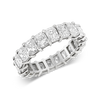 Radiant cut Diamond Eternity Band