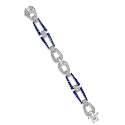 Sapphire & Diamond Bracelet