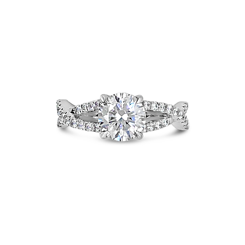 Infinity Design Engagement Ring