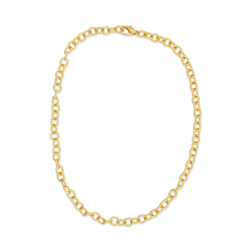 Round Gold Link Chain