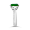 Demantoid Garnet & Diamond Ring