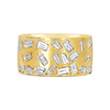Diamond Cigar Band RIng