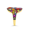 Rainbow Sapphire Ring