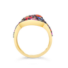 Rainbow Sapphire Ring