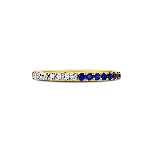 Sapphire Eternity Stackable Band