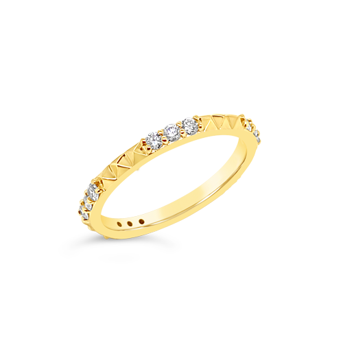 Diamond & Pyramid Ring