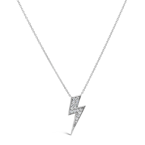 Lightning Bolt Pendant & Chain