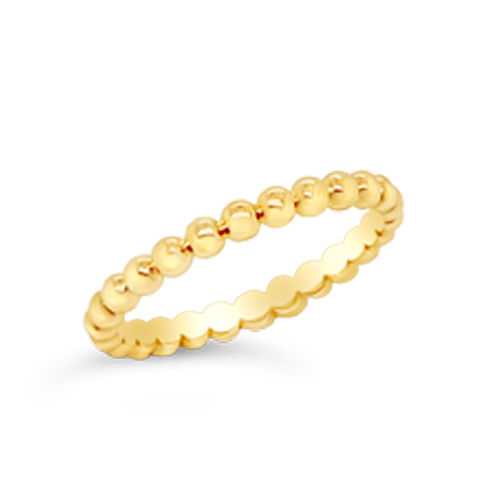 Gold Bead RIng