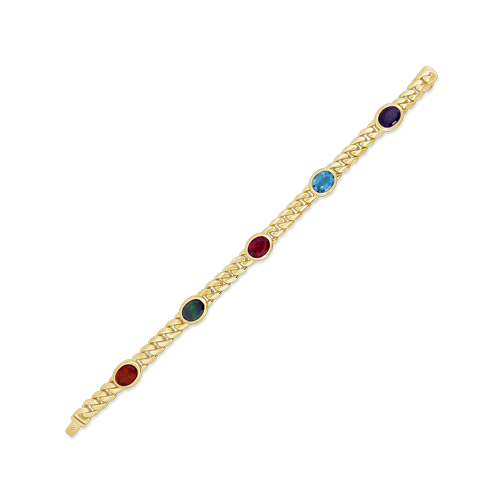 Multi-color Tourmaline Bracelet
