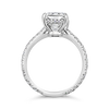 Radiant cut Diamond Engagement Ring