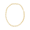 Oval Link Gold Chain