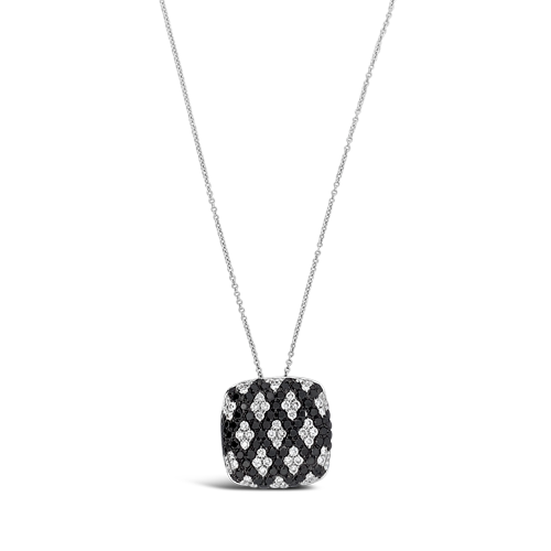 Black & White Diamond Pendant
