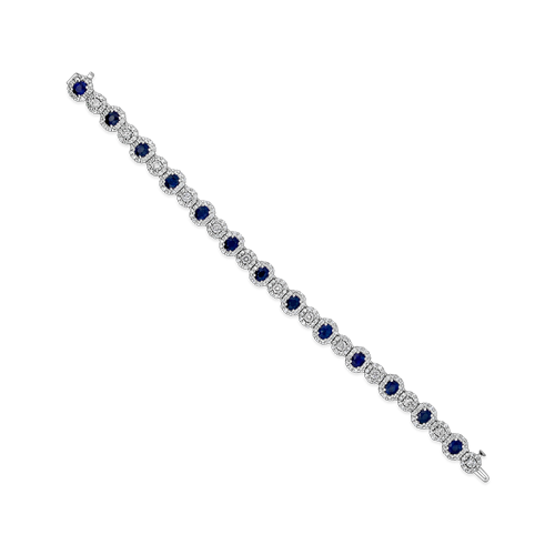 Sapphire & Diamond Bracelet