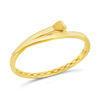 Gold Nail Bracelet
