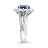 Sapphire & Diamond "Lady Di" Ring