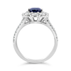 Sapphire & Diamond "Lady Di" Ring