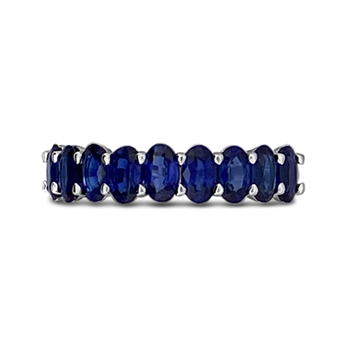 Oval Blue Sapphire RIng