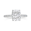 Cushion cut Diamond Engagement Ring