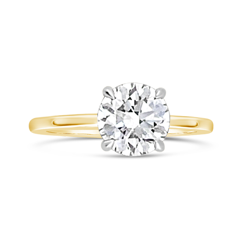 Round Diamond Solitaire Engagement Ring