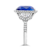 Ceylon Sapphire & Diamond Ring
