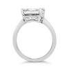 Square cut Diamond Engagement Ring