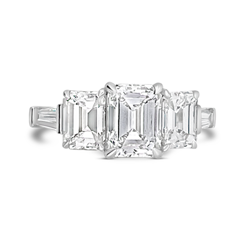 Three Stone Diamond Ring