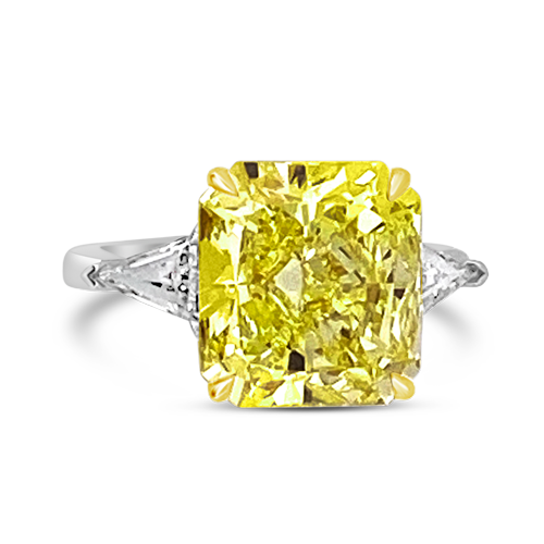 Yellow Diamond Engagement Ring