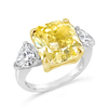Fancy Intense Yellow Diamond Engagement Ring