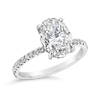 Oval Diamond Engagement Ring